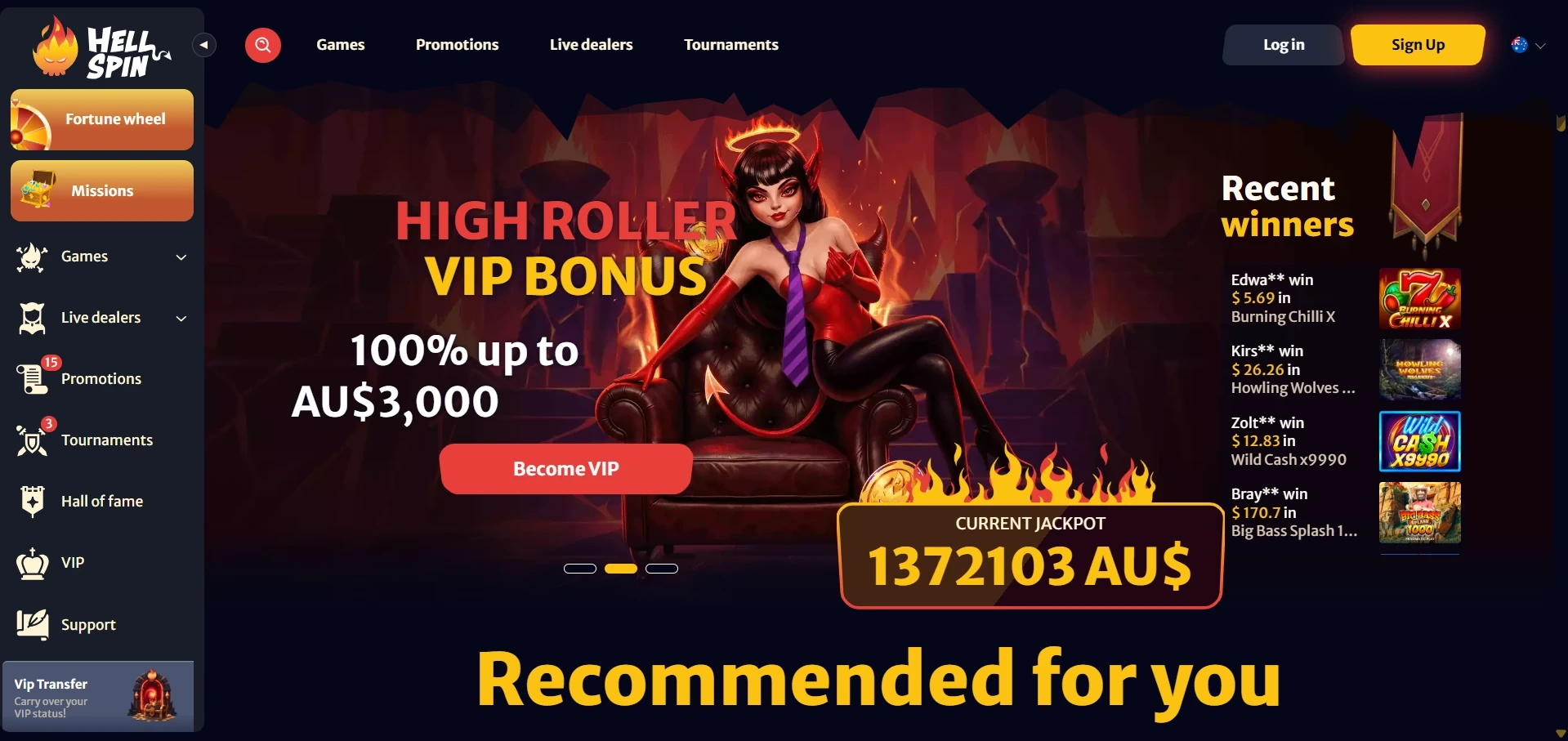 Hell Spin Hellspin casino Australia